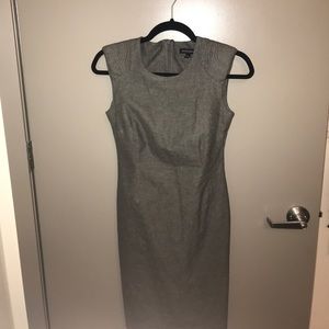 Banana Republic Gray Sheath Size 0